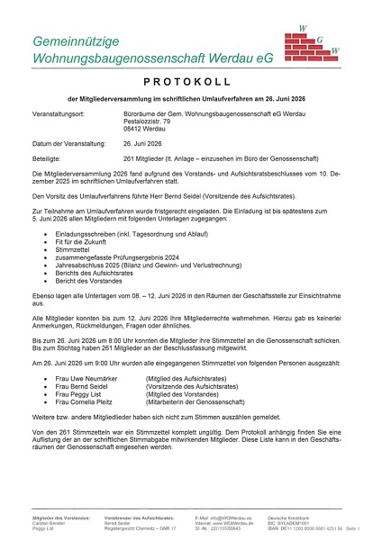 Protokoll Seite 1